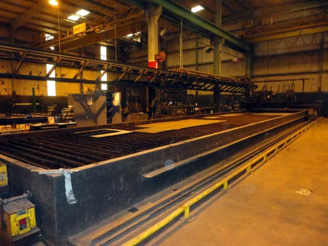 Photo #82 of THE FORMER ASSETS OF DIXIE SOUTHERN ARKANSAS, LLC, HEAVY FABRICATING FACILITY INCLUDING: LATE MODEL ROUNDO PLATE AND ANGLE ROLLS, FABRICATING MACHINERY, ROUGH TERRAIN CRANES & MORE