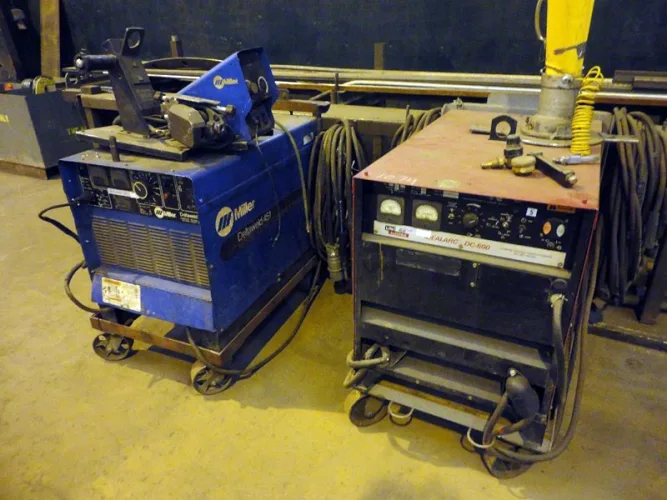 Photo #95 of THE FORMER ASSETS OF DIXIE SOUTHERN ARKANSAS, LLC, HEAVY FABRICATING FACILITY INCLUDING: LATE MODEL ROUNDO PLATE AND ANGLE ROLLS, FABRICATING MACHINERY, ROUGH TERRAIN CRANES & MORE