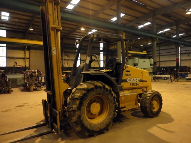 Photo #107 of THE FORMER ASSETS OF DIXIE SOUTHERN ARKANSAS, LLC, HEAVY FABRICATING FACILITY INCLUDING: LATE MODEL ROUNDO PLATE AND ANGLE ROLLS, FABRICATING MACHINERY, ROUGH TERRAIN CRANES & MORE
