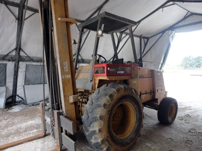 Photo #123 of THE FORMER ASSETS OF DIXIE SOUTHERN ARKANSAS, LLC, HEAVY FABRICATING FACILITY INCLUDING: LATE MODEL ROUNDO PLATE AND ANGLE ROLLS, FABRICATING MACHINERY, ROUGH TERRAIN CRANES & MORE