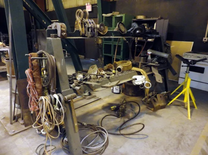 Photo #134 of THE FORMER ASSETS OF DIXIE SOUTHERN ARKANSAS, LLC, HEAVY FABRICATING FACILITY INCLUDING: LATE MODEL ROUNDO PLATE AND ANGLE ROLLS, FABRICATING MACHINERY, ROUGH TERRAIN CRANES & MORE