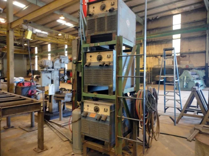 Photo #177 of THE FORMER ASSETS OF DIXIE SOUTHERN ARKANSAS, LLC, HEAVY FABRICATING FACILITY INCLUDING: LATE MODEL ROUNDO PLATE AND ANGLE ROLLS, FABRICATING MACHINERY, ROUGH TERRAIN CRANES & MORE