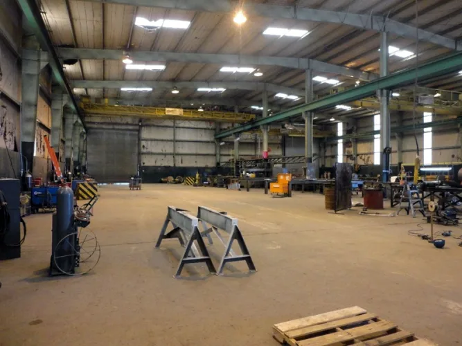 Photo #179 of THE FORMER ASSETS OF DIXIE SOUTHERN ARKANSAS, LLC, HEAVY FABRICATING FACILITY INCLUDING: LATE MODEL ROUNDO PLATE AND ANGLE ROLLS, FABRICATING MACHINERY, ROUGH TERRAIN CRANES & MORE