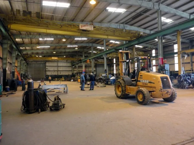 Photo #180 of THE FORMER ASSETS OF DIXIE SOUTHERN ARKANSAS, LLC, HEAVY FABRICATING FACILITY INCLUDING: LATE MODEL ROUNDO PLATE AND ANGLE ROLLS, FABRICATING MACHINERY, ROUGH TERRAIN CRANES & MORE