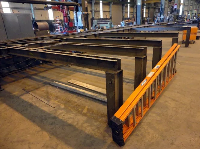 Photo #196 of THE FORMER ASSETS OF DIXIE SOUTHERN ARKANSAS, LLC, HEAVY FABRICATING FACILITY INCLUDING: LATE MODEL ROUNDO PLATE AND ANGLE ROLLS, FABRICATING MACHINERY, ROUGH TERRAIN CRANES & MORE