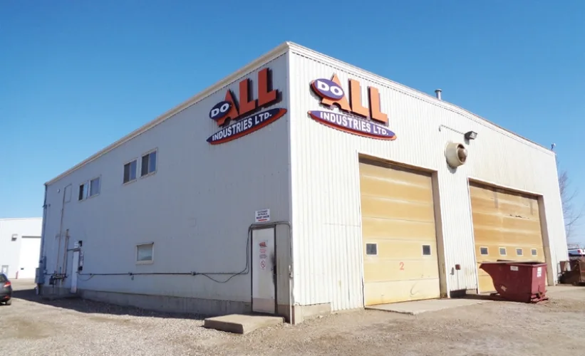 Photo #114 of DAY #1 - AS AWARDED BY ALVAREZ & MARSAL CANADA INC., COURT APPOINTED RECEIVER OF DO ALL INDUSTRIES LTD.: LATE MODEL FABRICATING EQUIPMENT, ROLLING STOCK, OVER $4 MILLION OF STEEL, MISC. RAW INVENTORY & FINISHED GOODS INVENTORY, (7) INDUSTRIAL PROPERTIES &