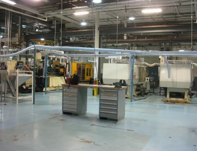 Photo #86 of SURPLUS TO THE ONGOING OPERATIONS OF CLOSURE SYSTEMS INTERNATIONAL: COMPLETE CLOSURE OF 160,000 SQ FT PRODUCTION FACILITY - (25) INJECTION MOLDING MACHINES FROM HUSKY, NISSEI, NETSTAL, FERROMATIK, CONVEYORS, METAL FABRICATING & MORE