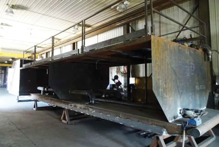 Photo #33 of DAY #2 - AS AWARDED BY ALVAREZ & MARSAL CANADA INC., COURT APPOINTED RECEIVER OF DO ALL INDUSTRIES LTD.: LATE MODEL FABRICATING EQUIPMENT, ROLLING STOCK, OVER $4 MILLION OF STEEL, MISC. RAW INVENTORY & FINISHED GOODS INVENTORY, (7) INDUSTRIAL PROPERTIES &