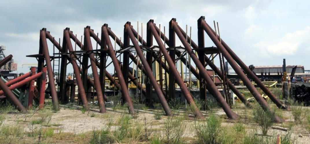 Photo #69 of 5-DAY AUCTION, DAY #1 - MCDERMOTT, INC. - COMPLETE LIQUIDATION OF A 300-ACRE OFFSHORE / ONSHORE OILFIELD FABRICATION FACILITY - LARGE CAPACITY PIPE MILLS & POINT SHOP