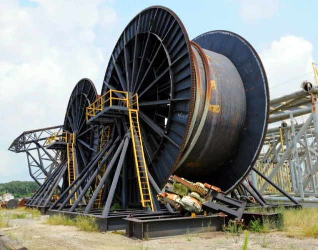 Photo #85 of 5-DAY AUCTION, DAY #1 - MCDERMOTT, INC. - COMPLETE LIQUIDATION OF A 300-ACRE OFFSHORE / ONSHORE OILFIELD FABRICATION FACILITY - LARGE CAPACITY PIPE MILLS & POINT SHOP