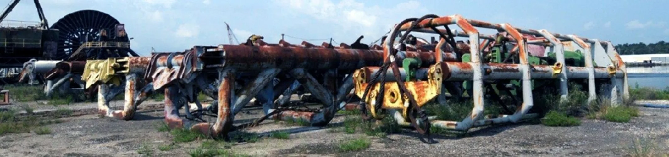 Photo #155 of 5-DAY AUCTION, DAY #1 - MCDERMOTT, INC. - COMPLETE LIQUIDATION OF A 300-ACRE OFFSHORE / ONSHORE OILFIELD FABRICATION FACILITY - LARGE CAPACITY PIPE MILLS & POINT SHOP