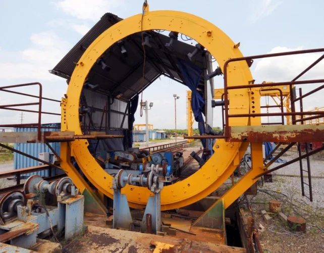 Photo #313 of 5-DAY AUCTION, DAY #1 - MCDERMOTT, INC. - COMPLETE LIQUIDATION OF A 300-ACRE OFFSHORE / ONSHORE OILFIELD FABRICATION FACILITY - LARGE CAPACITY PIPE MILLS & POINT SHOP