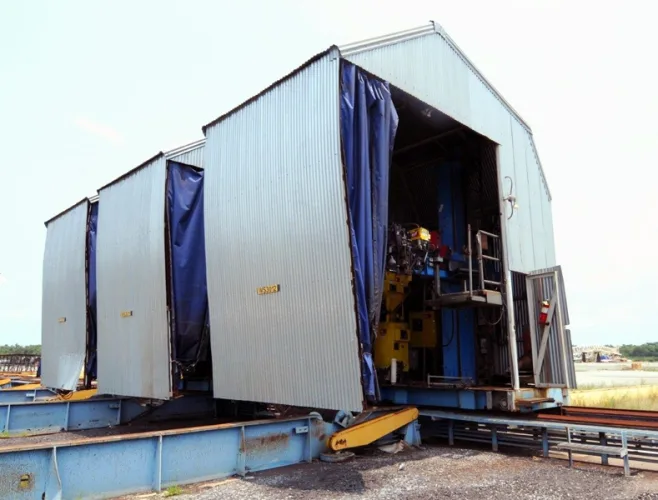 Photo #343 of 5-DAY AUCTION, DAY #1 - MCDERMOTT, INC. - COMPLETE LIQUIDATION OF A 300-ACRE OFFSHORE / ONSHORE OILFIELD FABRICATION FACILITY - LARGE CAPACITY PIPE MILLS & POINT SHOP
