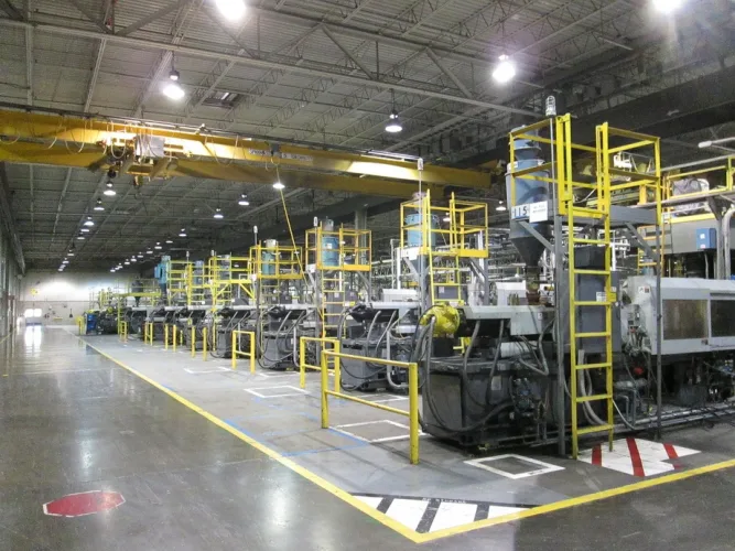 Photo #195 of HUGE 2-DAY AUCTION, DAY 1 - FORMERLY OWNED BY A HOOVER SUBSIDIARY - COMPLETE 425,000 SQ. FT. STATE-OF-THE-ART PLASTIC INJECTION MOLDING & CNC TOOL ROOM.