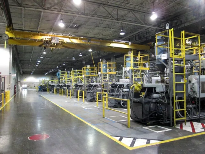 Photo #203 of HUGE 2-DAY AUCTION, DAY 1 - FORMERLY OWNED BY A HOOVER SUBSIDIARY - COMPLETE 425,000 SQ. FT. STATE-OF-THE-ART PLASTIC INJECTION MOLDING & CNC TOOL ROOM.