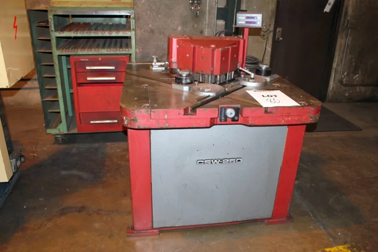 Photo #13 of SURPLUS TO THE ONGOING NEEDS OF AMADA AMERICA DUE TO THE START UP OF THEIR NEW STATE-OF-THE-ART MFG FACILITY - AMADA CNC PRESS BRAKES, AMADA POWER NOTCHER, AMADA BANDSAWS & OVERHEAD BRIDGE CRANES