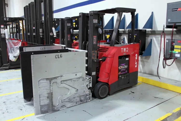 Photo #2 of HEALTHCARE DISTRIBUTION CENTER CLOSING, WAREHOUSE DISTRIBUTION EQUIPMENT INCLUDING: (36) RAYMOND ELECTRIC WAREHOUSE LIFTS, PICKERS, STRAPPING MACHINES, WULFTEC STRETCH WRAP MACHINES & MISC EQUIPMENT
