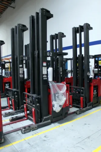 Photo #5 of HEALTHCARE DISTRIBUTION CENTER CLOSING, WAREHOUSE DISTRIBUTION EQUIPMENT INCLUDING: (36) RAYMOND ELECTRIC WAREHOUSE LIFTS, PICKERS, STRAPPING MACHINES, WULFTEC STRETCH WRAP MACHINES & MISC EQUIPMENT