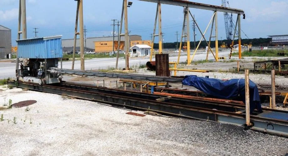 Photo #3 of 5-DAY AUCTION, DAY #2 - MCDERMOTT, INC. - COMPLETE LIQUIDATION OF A 300-ACRE OFFSHORE / ONSHORE OILFIELD FABRICATION FACILITY - COMPLETE PIPE MILL, FAB SHOPS, BRACE CUTTING FACILITY, ROTOBLAST, PLATE STORAGE YARDS