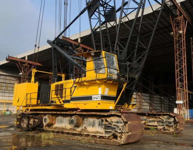 Photo #3 of 5-DAY AUCTION, DAY # 4 - MCDERMOTT, INC. - COMPLETE LIQUIDATION OF A 300-ACRE OFFSHORE / ONSHORE OILFIELD FABRICATION FACILITY - CRAWLER CRANES, FABRICATION FACILITIES, ROTOBLAST, BEAM CUTTING, STABBING / LEG RACK