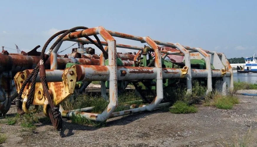 Photo #3 of 5-DAY AUCTION, DAY #5 - MCDERMOTT, INC. - COMPLETE LIQUIDATION OF A 300-ACRE OFFSHORE / ONSHORE OILFIELD FABRICATION FACILITY -TREMENDOUS SCRAP OPPORTUNITY!!!   MARINE GEAR & SUPPLIES, ROLLING STOCK