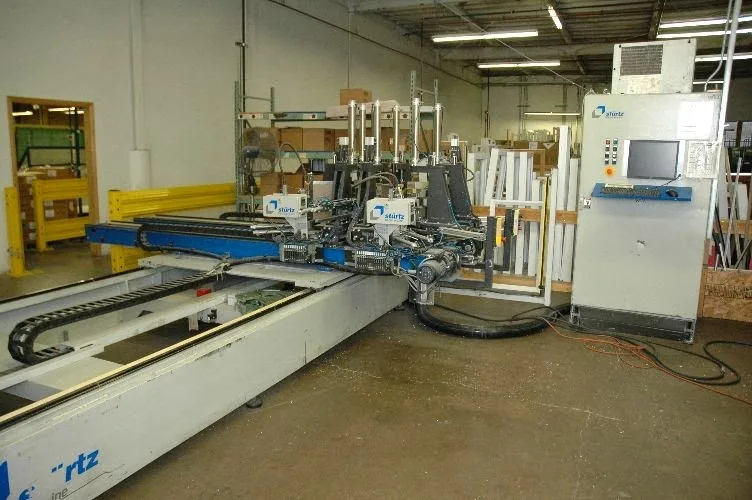 Photo #3 of ARMACLAD WINDOWS A DIVISION OF SOUND SOLUTIONS - MODERN VINYL AND FIBERGLASS WINDOW MANUFACTURING FACILITY INCLUDING STURTZ VINYL WELDERS & CNC SAWS, KENT FIBERGLASS WINDOW EQUIPMENT, SIMEC INSULATED GLASS LINE & MUCH MORE