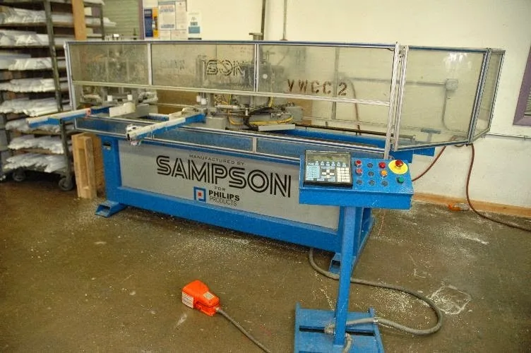 Photo #4 of ARMACLAD WINDOWS A DIVISION OF SOUND SOLUTIONS - MODERN VINYL AND FIBERGLASS WINDOW MANUFACTURING FACILITY INCLUDING STURTZ VINYL WELDERS & CNC SAWS, KENT FIBERGLASS WINDOW EQUIPMENT, SIMEC INSULATED GLASS LINE & MUCH MORE
