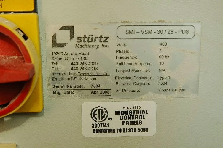 Photo #8 of ARMACLAD WINDOWS A DIVISION OF SOUND SOLUTIONS - MODERN VINYL AND FIBERGLASS WINDOW MANUFACTURING FACILITY INCLUDING STURTZ VINYL WELDERS & CNC SAWS, KENT FIBERGLASS WINDOW EQUIPMENT, SIMEC INSULATED GLASS LINE & MUCH MORE