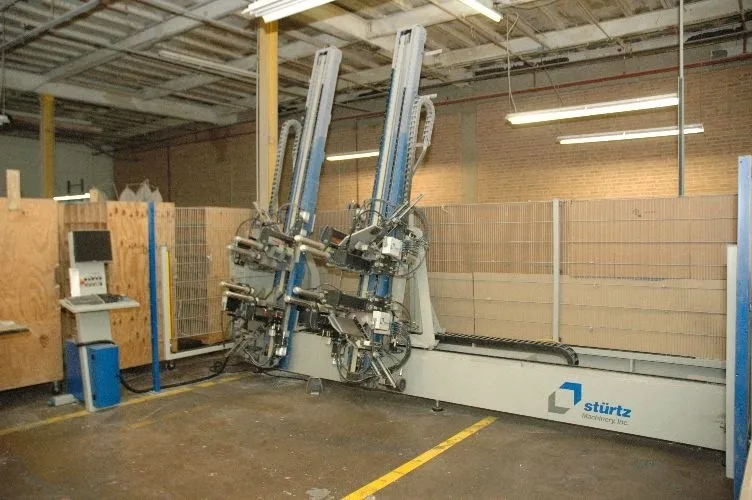 Photo #9 of ARMACLAD WINDOWS A DIVISION OF SOUND SOLUTIONS - MODERN VINYL AND FIBERGLASS WINDOW MANUFACTURING FACILITY INCLUDING STURTZ VINYL WELDERS & CNC SAWS, KENT FIBERGLASS WINDOW EQUIPMENT, SIMEC INSULATED GLASS LINE & MUCH MORE