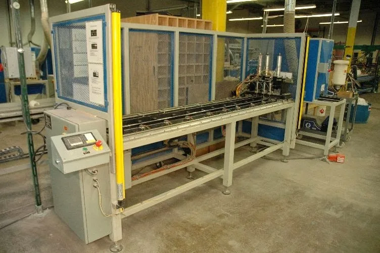Photo #122 of ARMACLAD WINDOWS A DIVISION OF SOUND SOLUTIONS - MODERN VINYL AND FIBERGLASS WINDOW MANUFACTURING FACILITY INCLUDING STURTZ VINYL WELDERS & CNC SAWS, KENT FIBERGLASS WINDOW EQUIPMENT, SIMEC INSULATED GLASS LINE & MUCH MORE