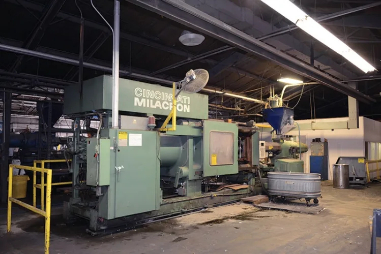 Photo #210 of HUGE 2 DAY AUCTION - DAY 1: SANDERSON PLUMBING PRODUCTS, INC. AKA BENEKE MAGNOLIA - 360,000 SQ. FT. TOILET SEAT MANUFACTURER INCLUDING PRODUCT LINE AND INTANGIBLES, PLASTIC INJECTION MOLDING, COMPRESSION MOLDING, MODERN BLENDING & GRINDING SYSTEM & MUCH