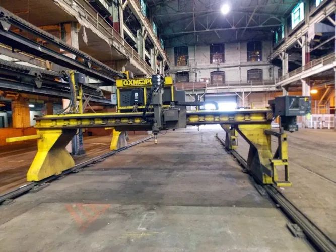 Photo #10 of SURPLUS ASSETS TO ONGOING OPERATIONS OF SABRE TUBULAR STRUCTURES: HEAVY FABRICATING EQUIPMENT INCLUDING: 2007 PEDDINGHAUS PLATE FABRICATOR, HYD-MECH SAW, BRIDGE CRANES, WELDING, SHOP & SUPPORT EQUIPMENT