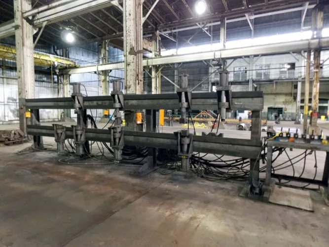 Photo #14 of SURPLUS ASSETS TO ONGOING OPERATIONS OF SABRE TUBULAR STRUCTURES: HEAVY FABRICATING EQUIPMENT INCLUDING: 2007 PEDDINGHAUS PLATE FABRICATOR, HYD-MECH SAW, BRIDGE CRANES, WELDING, SHOP & SUPPORT EQUIPMENT