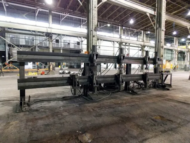 Photo #15 of SURPLUS ASSETS TO ONGOING OPERATIONS OF SABRE TUBULAR STRUCTURES: HEAVY FABRICATING EQUIPMENT INCLUDING: 2007 PEDDINGHAUS PLATE FABRICATOR, HYD-MECH SAW, BRIDGE CRANES, WELDING, SHOP & SUPPORT EQUIPMENT