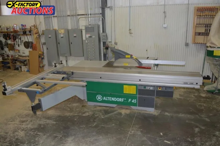 Photo #3 of FORBES CUSTOM CABINETS - LATE MODEL MACHINERY INCLUDING: BORING MACHINES, GLUE & DOWEL INSERTERS, FORK LIFTS, CASE CLAMPS, LAMINATING MACHINES, PANEL SAWS, MOULDERS, AIR COMPRESSORS & MUCH MORE