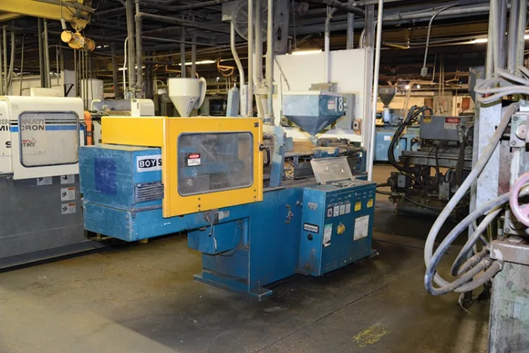 Photo #85 of HUGE 2 DAY AUCTION - DAY 2: SANDERSON PLUMBING PRODUCTS, INC. AKA BENEKE MAGNOLIA - 360,000 SQ. FT. TOILET SEAT MANUFACTURER INCLUDING PRODUCT LINE AND INTANGIBLES, PLASTIC INJECTION MOLDING, COMPRESSION MOLDING, MODERN BLENDING & GRINDING SYSTEM & MUCH