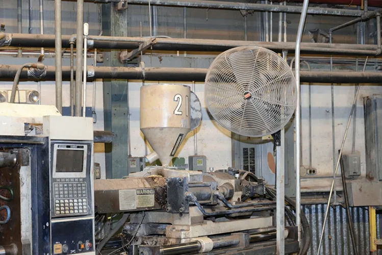 Photo #96 of HUGE 2 DAY AUCTION - DAY 2: SANDERSON PLUMBING PRODUCTS, INC. AKA BENEKE MAGNOLIA - 360,000 SQ. FT. TOILET SEAT MANUFACTURER INCLUDING PRODUCT LINE AND INTANGIBLES, PLASTIC INJECTION MOLDING, COMPRESSION MOLDING, MODERN BLENDING & GRINDING SYSTEM & MUCH