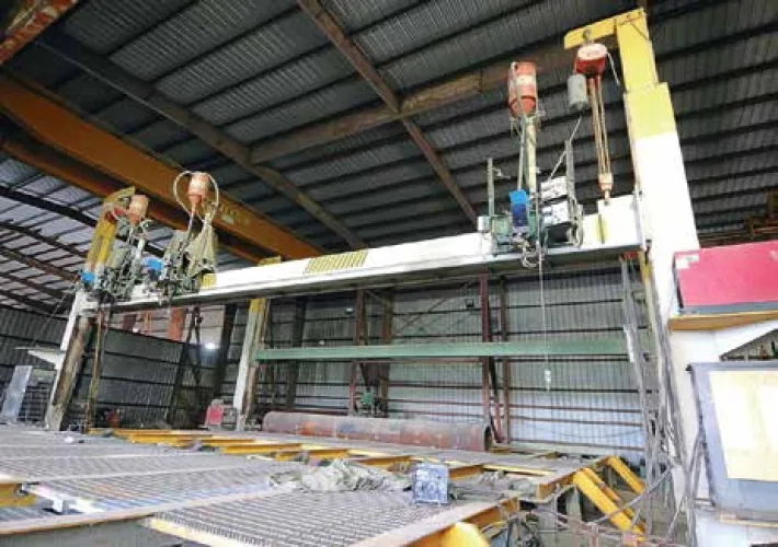 Photo #14 of DYNAMIC INDUSTRIES, INC.: FULL SERVICE FABRICATOR OF OFFSHORE OIL PLATFORMS & PREFABRICATED OIL BARGE COMPONENTS