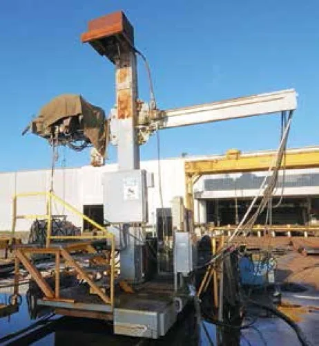 Photo #17 of DYNAMIC INDUSTRIES, INC.: FULL SERVICE FABRICATOR OF OFFSHORE OIL PLATFORMS & PREFABRICATED OIL BARGE COMPONENTS