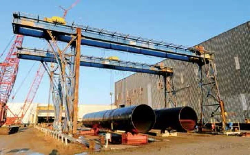 Photo #36 of DYNAMIC INDUSTRIES, INC.: FULL SERVICE FABRICATOR OF OFFSHORE OIL PLATFORMS & PREFABRICATED OIL BARGE COMPONENTS