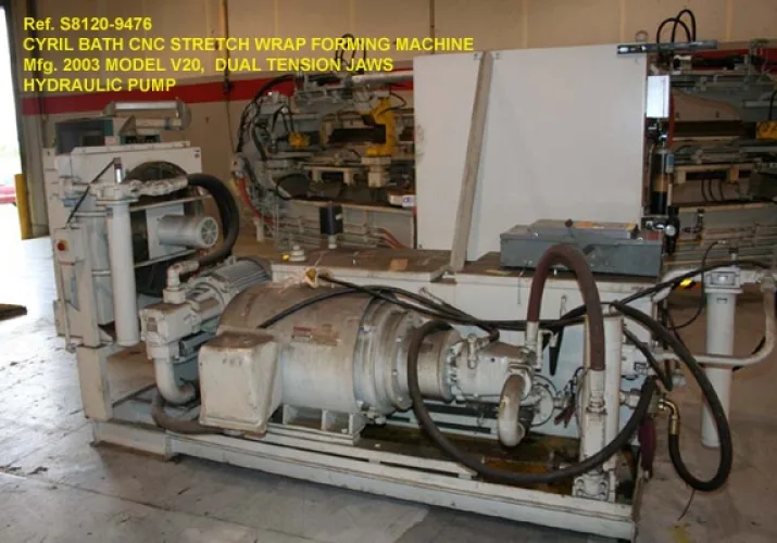 Photo #2 of STRETCH WRAP FORMING PRESS SALE