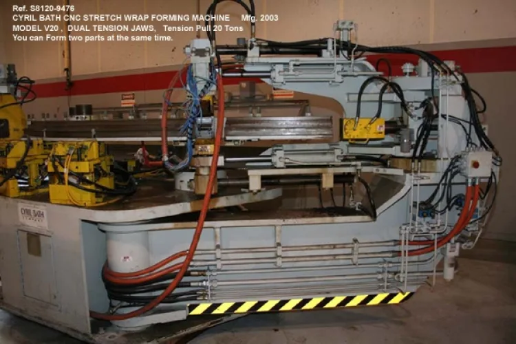 Photo #13 of STRETCH WRAP FORMING PRESS SALE