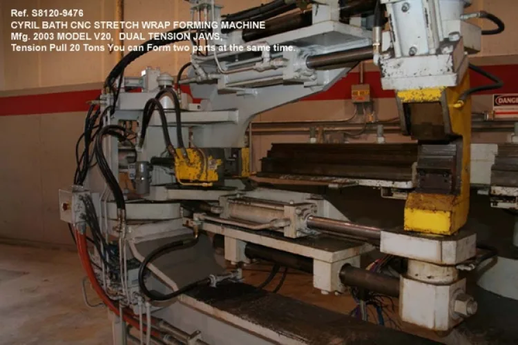 Photo #14 of STRETCH WRAP FORMING PRESS SALE
