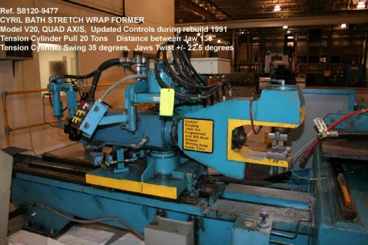 Photo #19 of STRETCH WRAP FORMING PRESS SALE