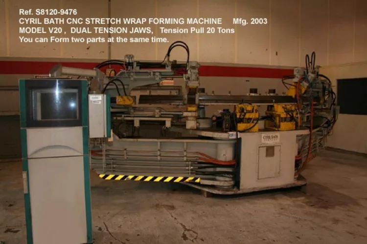 Photo #21 of STRETCH WRAP FORMING PRESS SALE