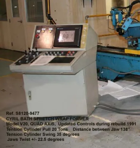 Photo #24 of STRETCH WRAP FORMING PRESS SALE