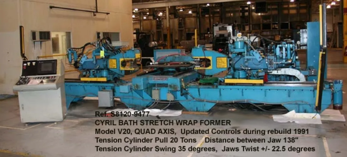Photo #30 of STRETCH WRAP FORMING PRESS SALE