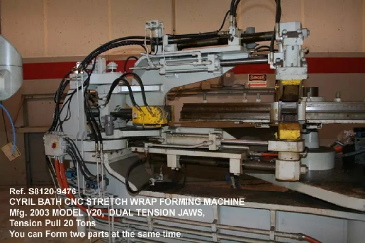 Photo #34 of STRETCH WRAP FORMING PRESS SALE