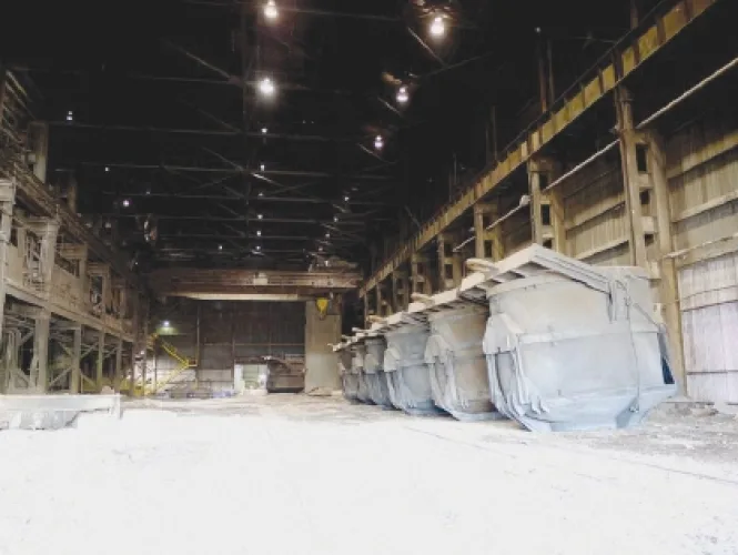 Photo #1 of EVRAZ CLAYMONT STEEL - COMPLETE 500,000TPY 160" STEEL PLATE MELTING, SLAB CASTING & PLATE ROLLING FACILITY - DAY# 1