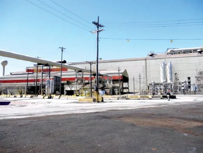 Photo #4 of EVRAZ CLAYMONT STEEL - COMPLETE 500,000TPY 160" STEEL PLATE MELTING, SLAB CASTING & PLATE ROLLING FACILITY - DAY# 1